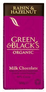 Foto van Green & black's chocolade melk hazelnoot 100g via drogist