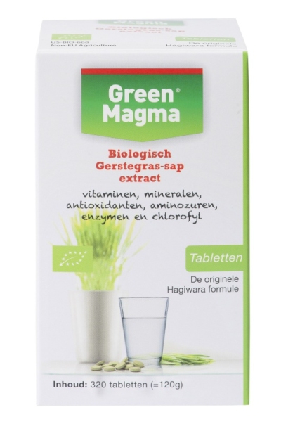 Green magma afslank tabletten 320tab  drogist