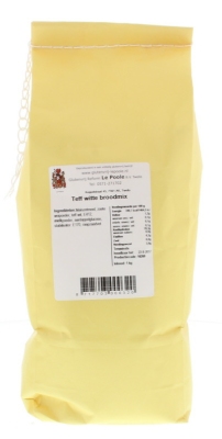 Le poole teff witte broodmix 1000g  drogist