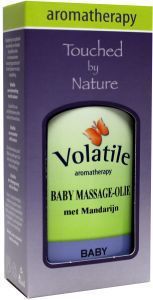 Foto van Volatile massageolie baby mandarijn 100ml via drogist