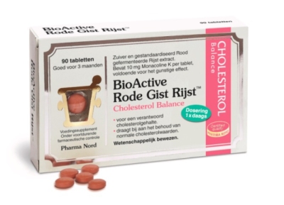 Pharma nord bio active rode gist rijst tabletten 90tabl  drogist