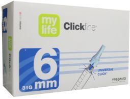 Mylife mylife clickfine pen 0.25 x 6 100st  drogist