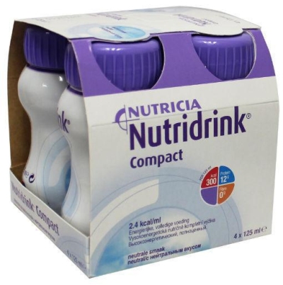 Nutridrink compact neutraal 4x125g  drogist