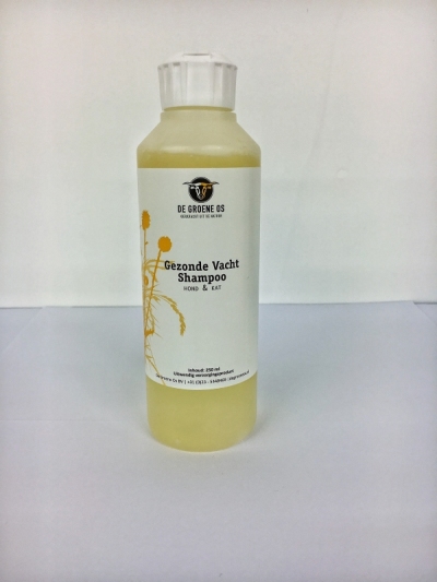 Groene os shampoo gezonde vacht hond/kat 250ml  drogist