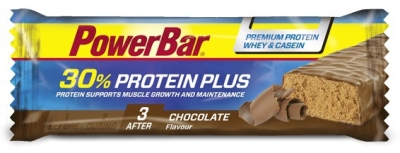 Foto van Powerbar protein bar chocolate peanut 55gr via drogist