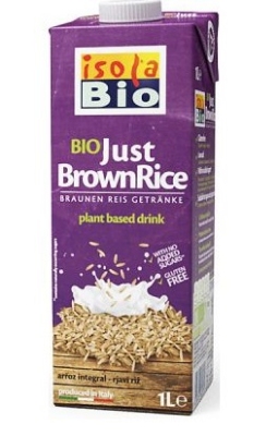 Foto van Isola bio just brown rice 1000ml via drogist