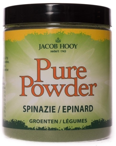 Jacob hooy pure powder spinazie 80 gram 80gram  drogist