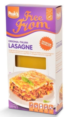 Foto van Peaks free lasagne 250gr via drogist