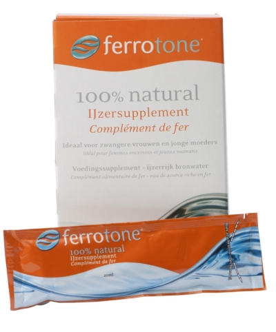 Foto van Ferrotone ferrotone 14 x 20 ml 14st via drogist