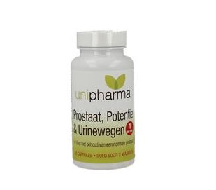 Unipharma prostaat potentie & urinewegen 60tb  drogist