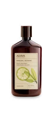 Foto van Ahava mineral botanical cream wash lemon & sage 500ml via drogist