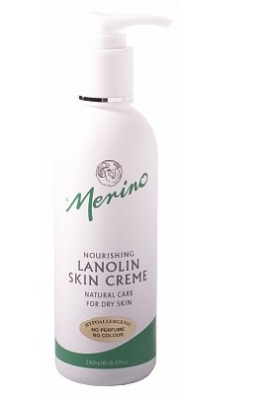 Merino lanoline skin crème pomp 240ml  drogist