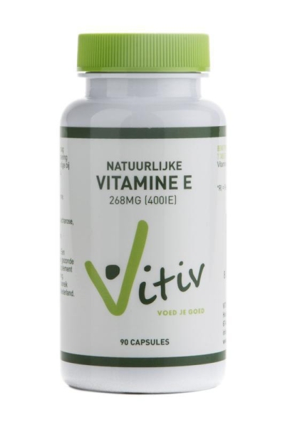 Foto van Vitiv vitamine e400 90ca via drogist