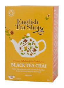 Foto van English tea shop black tea chai 20bt via drogist