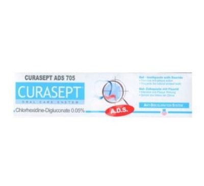 Foto van Curasept chloorhexidine 0.05% gel 75ml via drogist