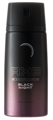 Foto van Axe deodorant bodyspray black night 150ml via drogist