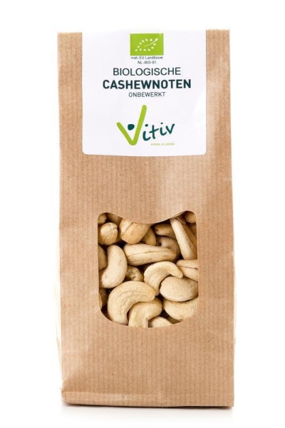 Foto van Vitiv cashewnoten 250g via drogist