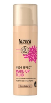Foto van Lavera fluid makeup honey beige 04 30ml via drogist