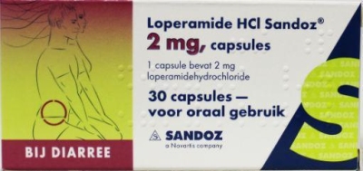 Sandoz loperamide 2 mg 30ca  drogist