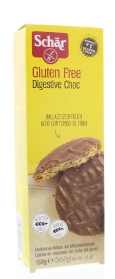 Foto van Schär digestive chocolade 150g via drogist