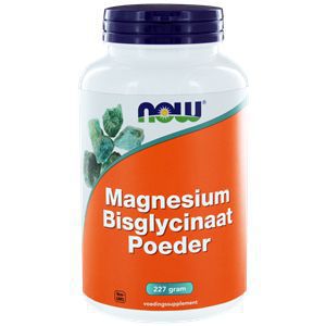 Now magnesium bisglycinaat poeder 227g  drogist