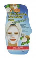 Purederm gezichtsmasker ultra hydrating shea butter coconut 15ml  drogist