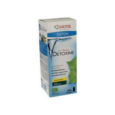 Foto van Ortis methoddraine detoxine pruim groene thee bio 250ml via drogist