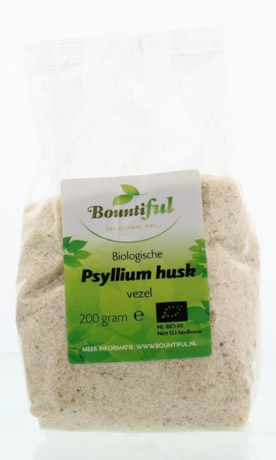 Bountiful psyllium husk vezel/vlozaad 200g  drogist