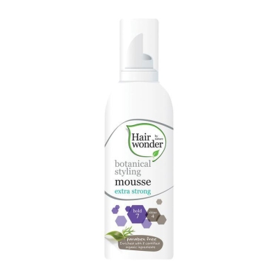 Hairwonder botanical styling mousse extra strong 200ml  drogist
