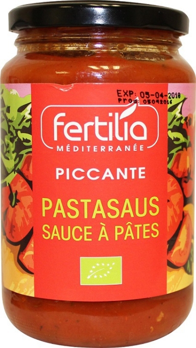 Foto van Fertilia pastasaus piccante 6 x 370g via drogist