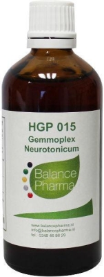 Balance pharma gemmoplex hgp015 neurotonicum 100ml  drogist