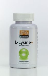 Foto van Mattisson l-lysine+ met vitamine c 90cap via drogist