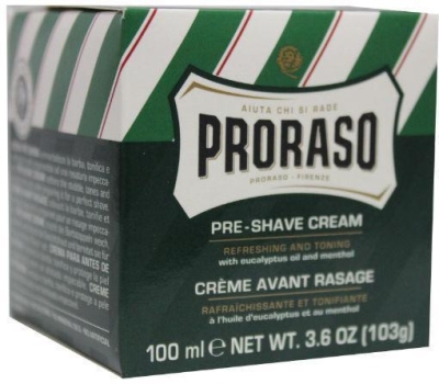 Proraso preshave creme eucalyptus/menthol 100ml  drogist
