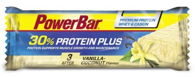 Foto van Powerbar protein bar vannila coconut 55gr via drogist