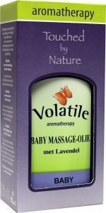 Foto van Volatile massageolie baby lavendel 100ml via drogist