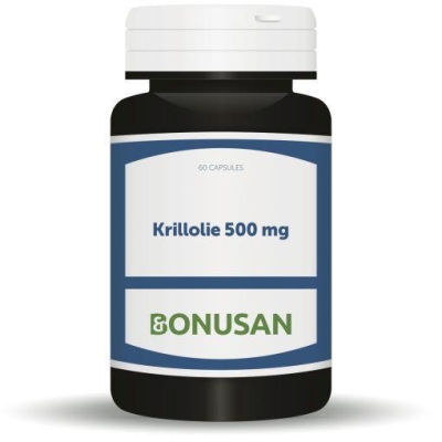 Bonusan krillolie 500 mg 60sft  drogist