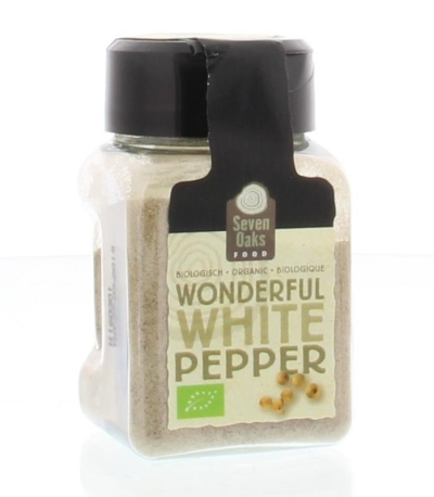 Seven oaks food wonderful white pepper bio 38g  drogist