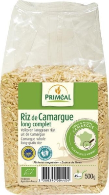 Foto van Primeal volkoren langgraan rijst camargue 500g via drogist