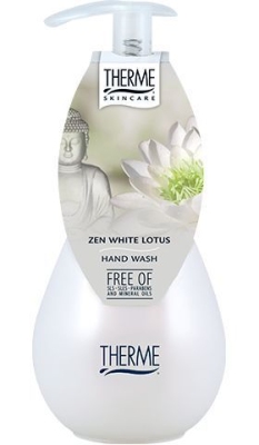 Foto van Therme handwash zen lotus 240ml via drogist