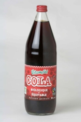 Foto van Vitamont organic cola uit peru bio 1000ml via drogist