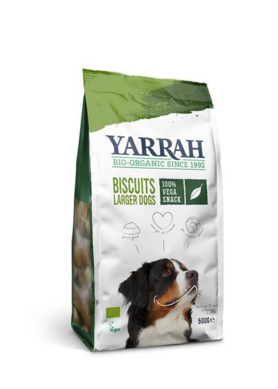 Foto van Yarrah hondenkoekjes vegetarisch 500g via drogist