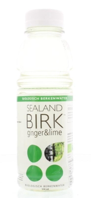 Sealand birch berkenwater ginger lime 330ml  drogist