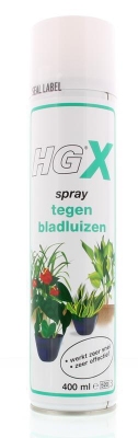 Hg x spray tegen bladluizen 400ml  drogist
