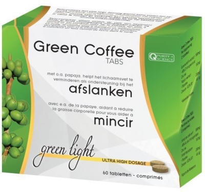 Green light coffee green coffee tabs 60tab  drogist