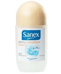 Foto van Sanex deoroller dermo sensitive 50ml via drogist