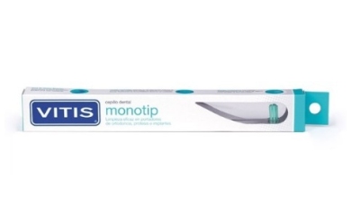 Foto van Vitis tandenborstel monotip 1st via drogist