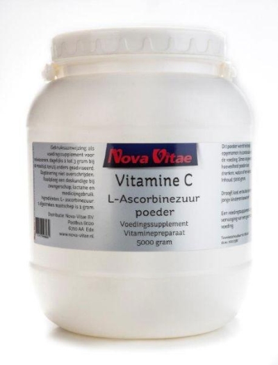 Nova vitae vitamine c ascorbinezuur 5000g  drogist