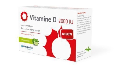 Foto van Metagenics vitamine d3 2000iu 168tab via drogist