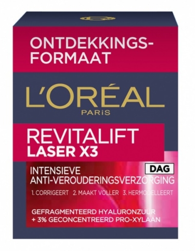 Foto van L'oréal paris dagcrème revital laser 15ml via drogist