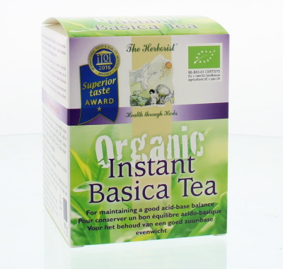 Foto van Herborist basica instant tea organic 100g via drogist